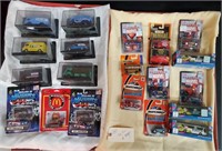 20 die cast toy cars MOC never opened
