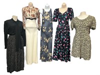 Collection Vintage Womens Floral Dresses