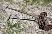 Blue Grass Reel Mower, steel handle