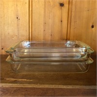 (3) Pyrex Glass Baking Dishes