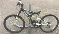 Huffy 26 inch mountain bike with dual suspension.
