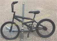 18 inch BMX bike has been painted.