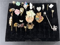 Lovely collection of hat pins