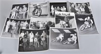 10- MOTORCYCLE RACING 8X10 PICTURES