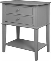 Ameriwood Home Franklin Accent Table with 2 Drawer