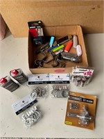 Box of miscellaneous lighters, knives, etc