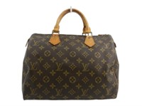 Louis Vuitton Monogram Speedy 30 Handbag
