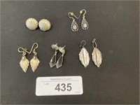 Sterling Silver Earrings.