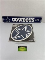 Dallas Cowboys Sign & Mega Decal