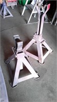 2 heavy jack stands, 25"