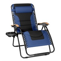 PHI VILLA XXL Oversized Padded Zero Gravity Chair,
