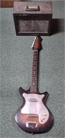 1970s Sunburst Kingston Electric Guitar (Model
