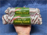 (2) 3/16in Utility cords