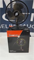 Snap On LED Fan/Clock  (no power cord).