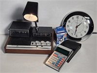 MCM Wittnauer Clock Radio / Light, Ingraham Clock