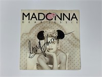 Autograph COA Madonna 7" Vinyl