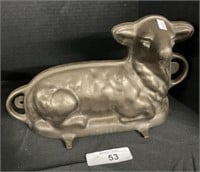 Early Griswold Lamb Mold.