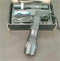 Box-All Metal Lumitack Flashlight & Rechargeable