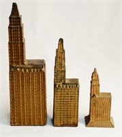 Lot of 3 Skyscrapper Banks