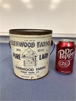 Glenwood Farms Lard Can   Perry Park, KY