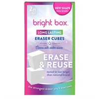 D1) Bright Box Eraser Cube - 2ct