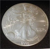 2002 American Silver Eagle 1oz .999 Fine