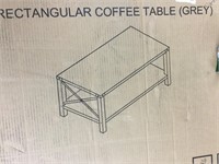 IDEALHOUSE Rectangular Coffee Table Grey(NIB)