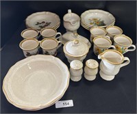 Mikasa Garden Club Dishware.