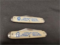 Presidential Bicentennial Pocket Knives