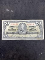 1937 Canada 20 Dollar Coyne Towers