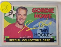 1971-72 OPC Mr. Hockey Gordie Howe Card