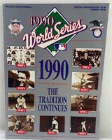 1990 World Series program
