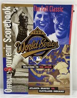 1995 World Series program