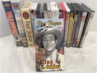 Variety of family movies in DVD and VHS. King of