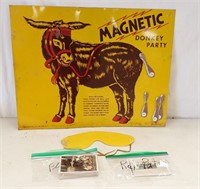 MAGNETIC DONKEY PARTY, BEATLES CARDS,