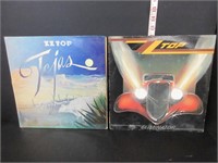 2 ZZ TOP RECORD ALBUMS