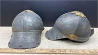 2 Homemade Metal Helmets