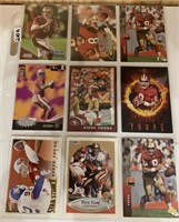 9-Steve Young football cards