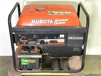 Large Kubota ARX6500 Gas Generator