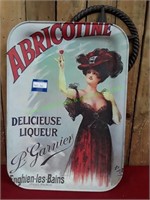 Vintage Abricotine Liqueur Serving Tray