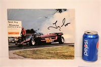 Vintage Tom Ivo's Signed Photograph Rislone Drags