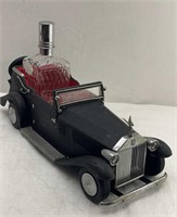 Rolls Royce Model Car Shot Glass and Bottle