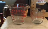 Pyrex & Anchor Hocking measuring cups