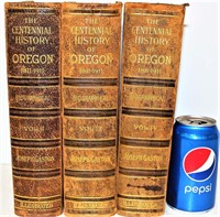 1811-1911 Centennial History of Oregon 3 Volumes