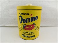 Vintage Crystal Domino Sugar Tin