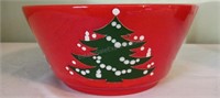 Vintage Warchtersbach Germany Red Christmas Tree