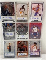 9x High End Basketball autographed and patches