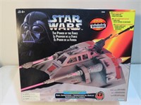 1995 Star Wars Power of the Force Snow Speeder Set
