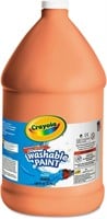 Crayola Orange Washable Paint 1 Gallon
