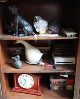 Contents of curio cabinet (contents only) to